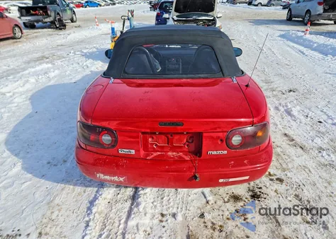 1990 Mazda Mx-5 Miata z USA, uszkodzony, nr VIN JM1NA3513L0131661